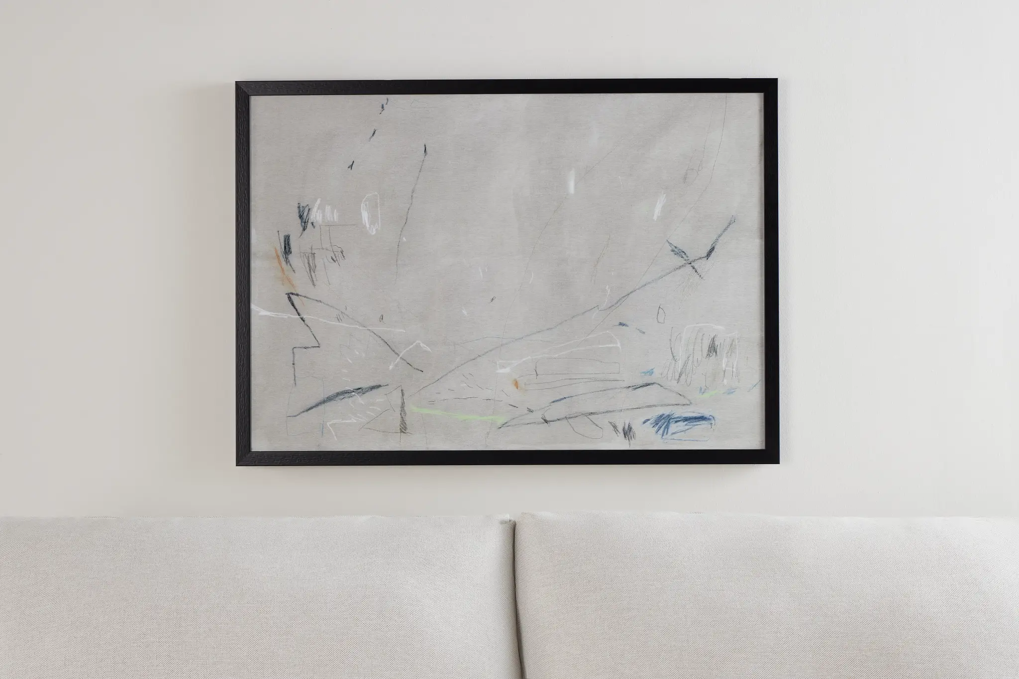 Janus Dark Gray Framed Wall Art Janus Dark Gray Framed Wall Art