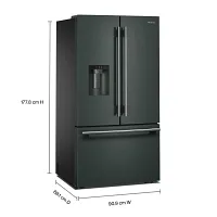 Kitchenaid 436 Series Green French Door Refrigerator