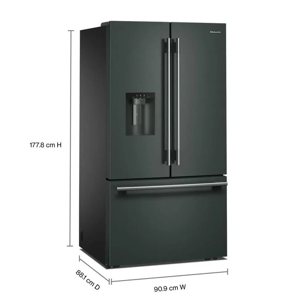 Kitchenaid 436 Series Green French Door Refrigerator Kitchenaid 436 Series Green French Door Refrigerator