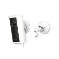 Ring Spotlight Cam Pro Poe White Outdoor Security Cameras