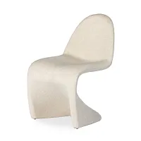 Brielle Light Beige Upholstered Side Chair