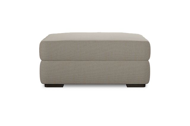 Edgewater Peyton Beige Ottoman