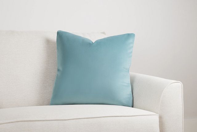 Reign Light Blue 20" Accent Pillow