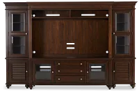 Savannah Dark Tone Entertainment Wall