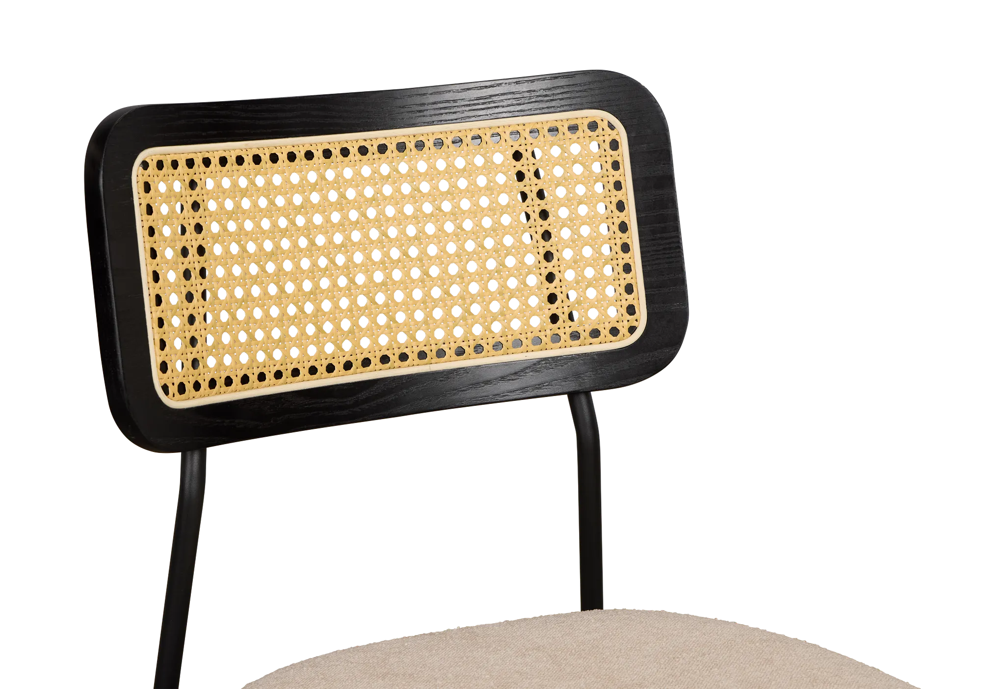 Lynden Beige Woven Upholstered Side Chair