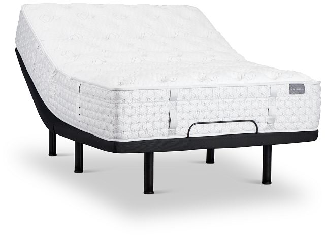 Aireloom Timeless Odyssey Streamline Luxury Firm Plus Adjustable Mattress Set