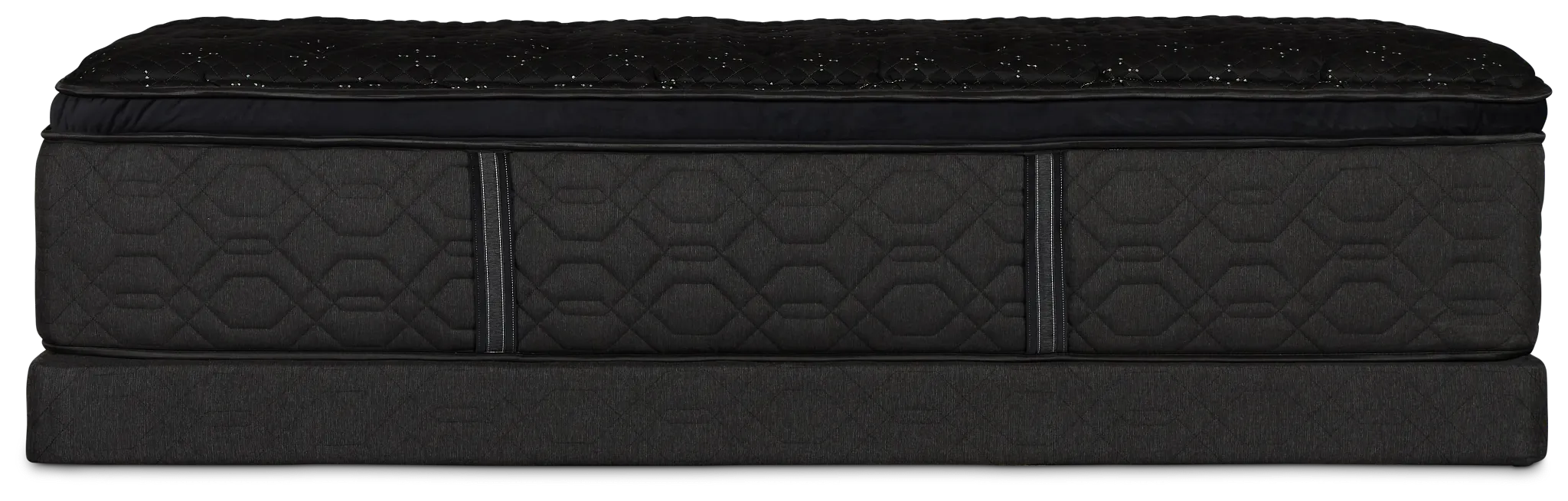 Beautyrest Black Series Three Medium Low-profile Mattress Set