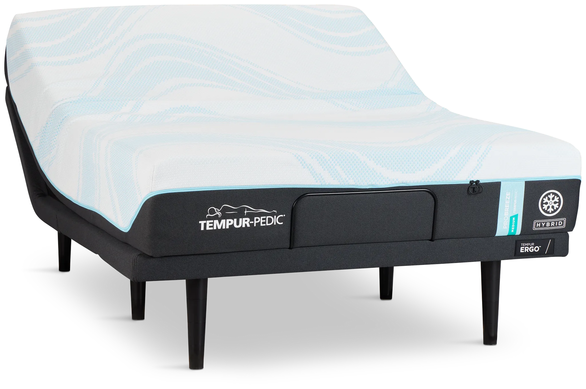 Tempur-pedic Tempur-probreeze Medium Ergo 3.0 Adjustable Mattress Set
