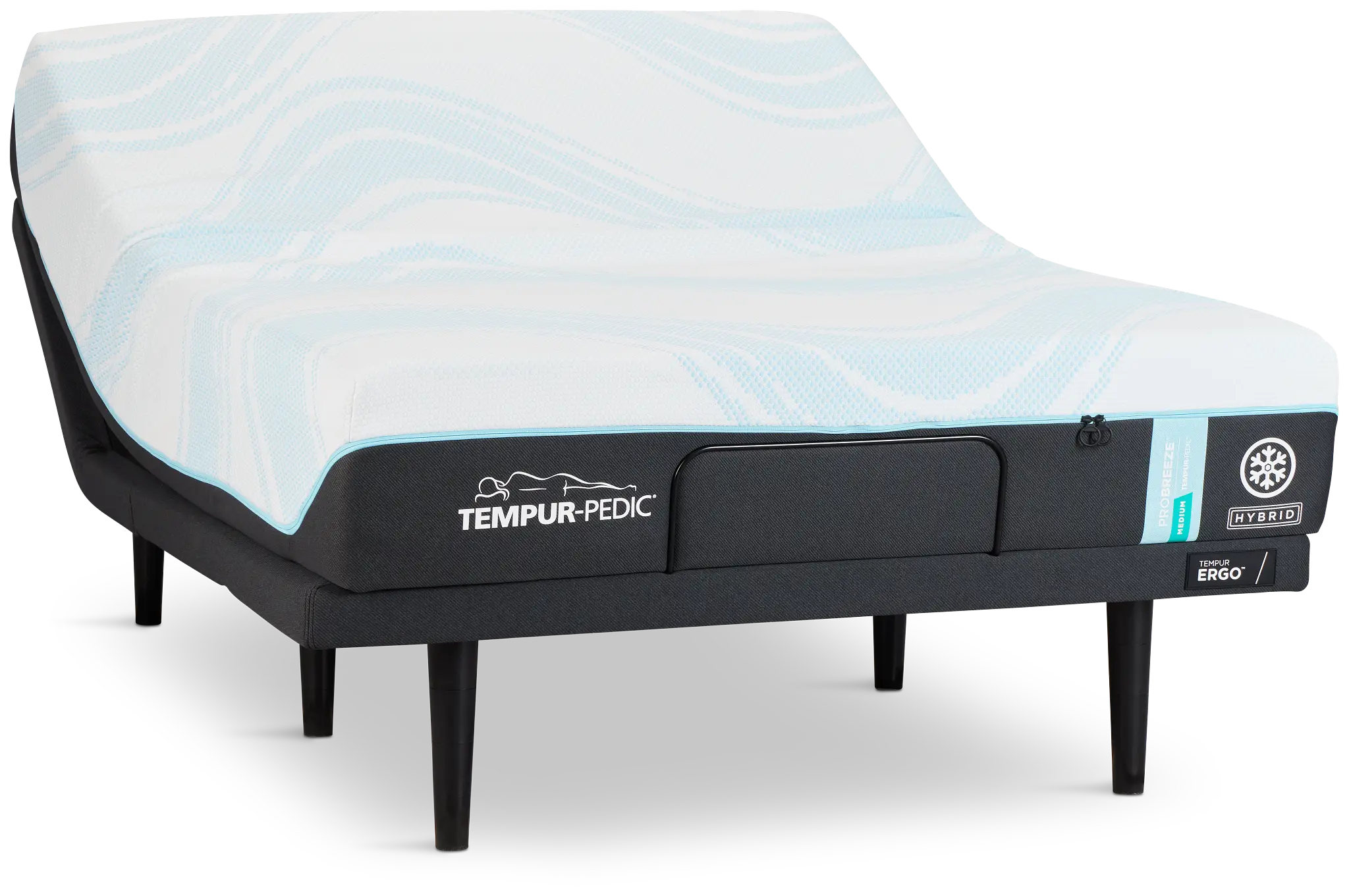 Tempur-pedic Tempur-probreeze Medium Ergo 3.0 Adjustable Mattress Set Tempur-pedic Tempur-probreeze Medium Ergo 3.0 Adjustable Mattress Set