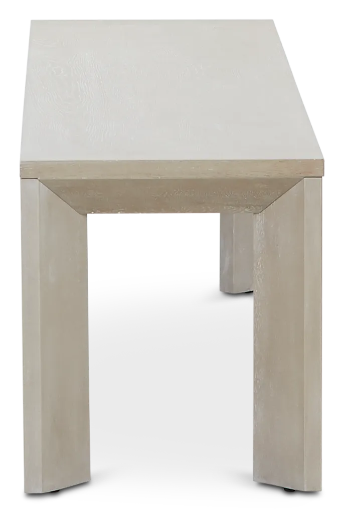 Destination Light Tone Dining Bench