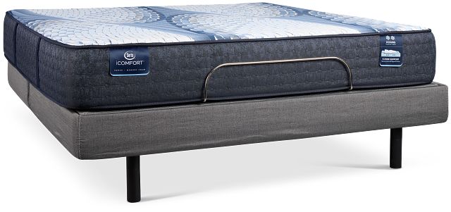 Serta Icomfort Elana Firm Motion Perfect 4 Adjustable Base Set