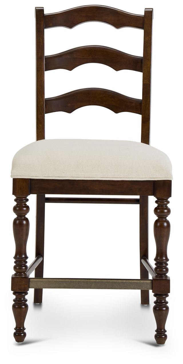 Savannah Dark Tone 24" Wood Barstool