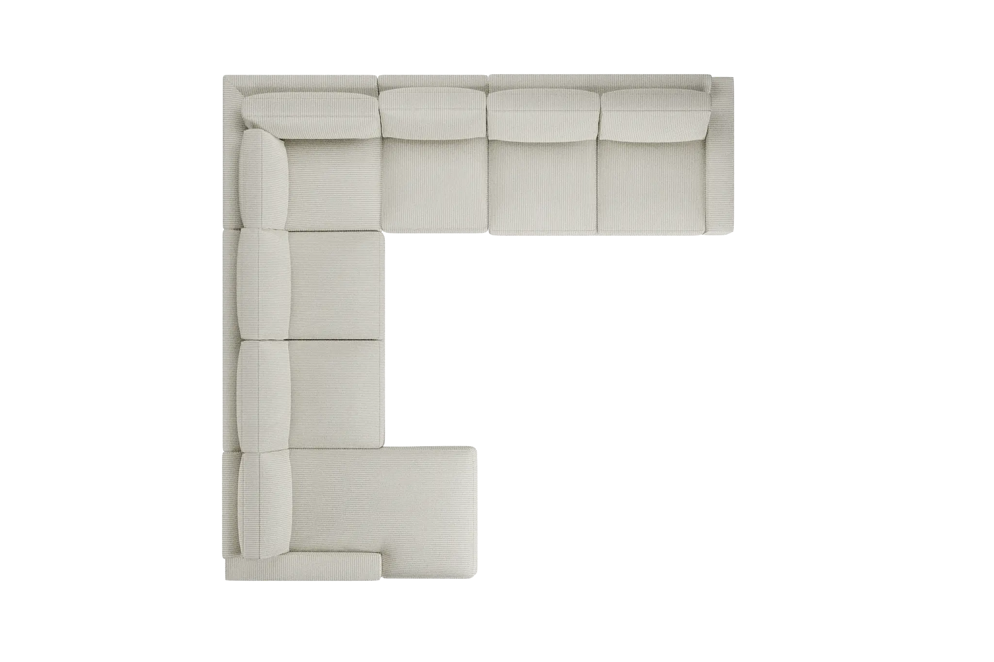 Edgewater Lucy Light Beige Large Left Chaise Sectional Edgewater Lucy Light Beige Large Left Chaise Sectional