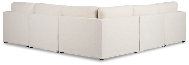 Willow Light Beige Fabric Medium Two-arm Sectional