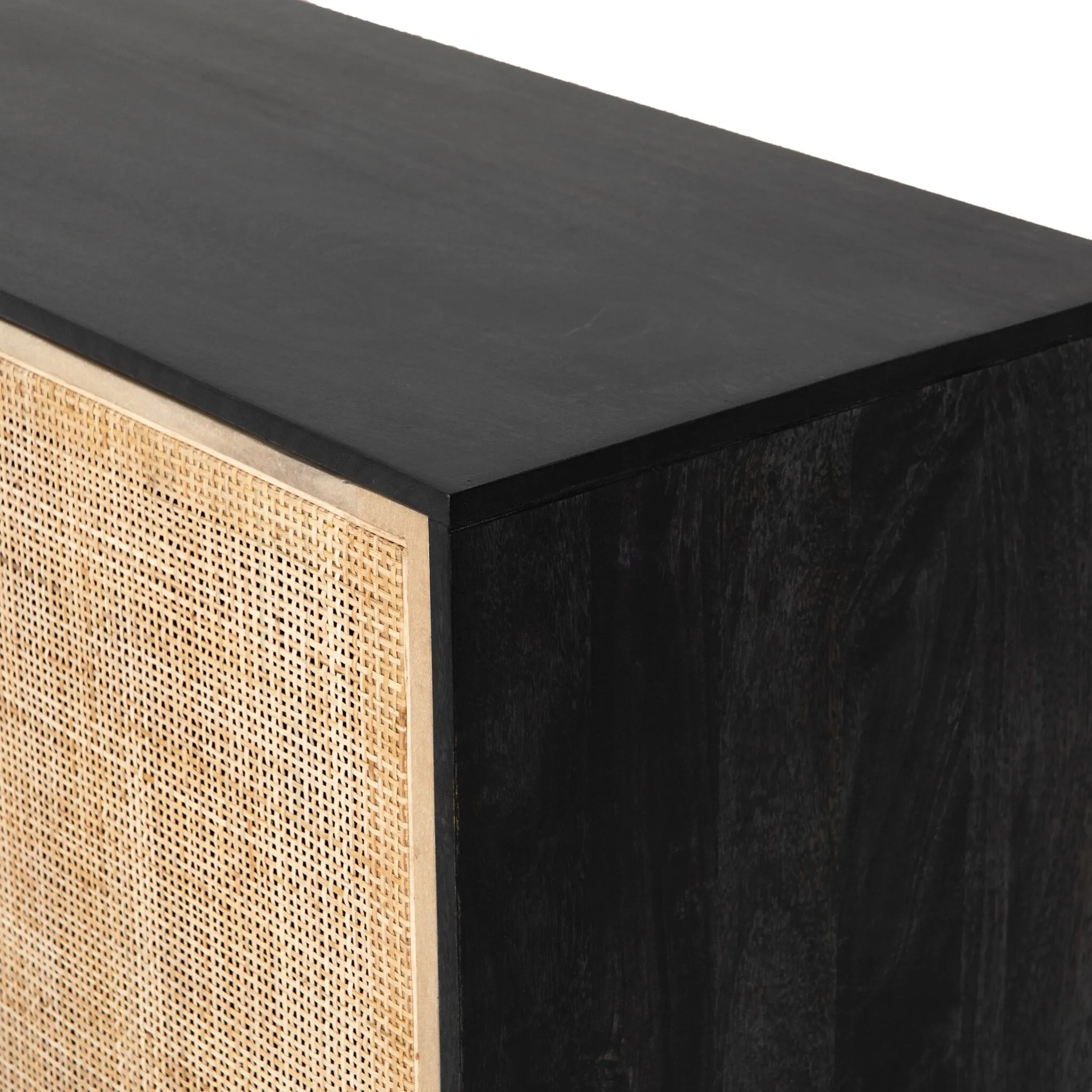 Four Hands Malibu Black Credenza