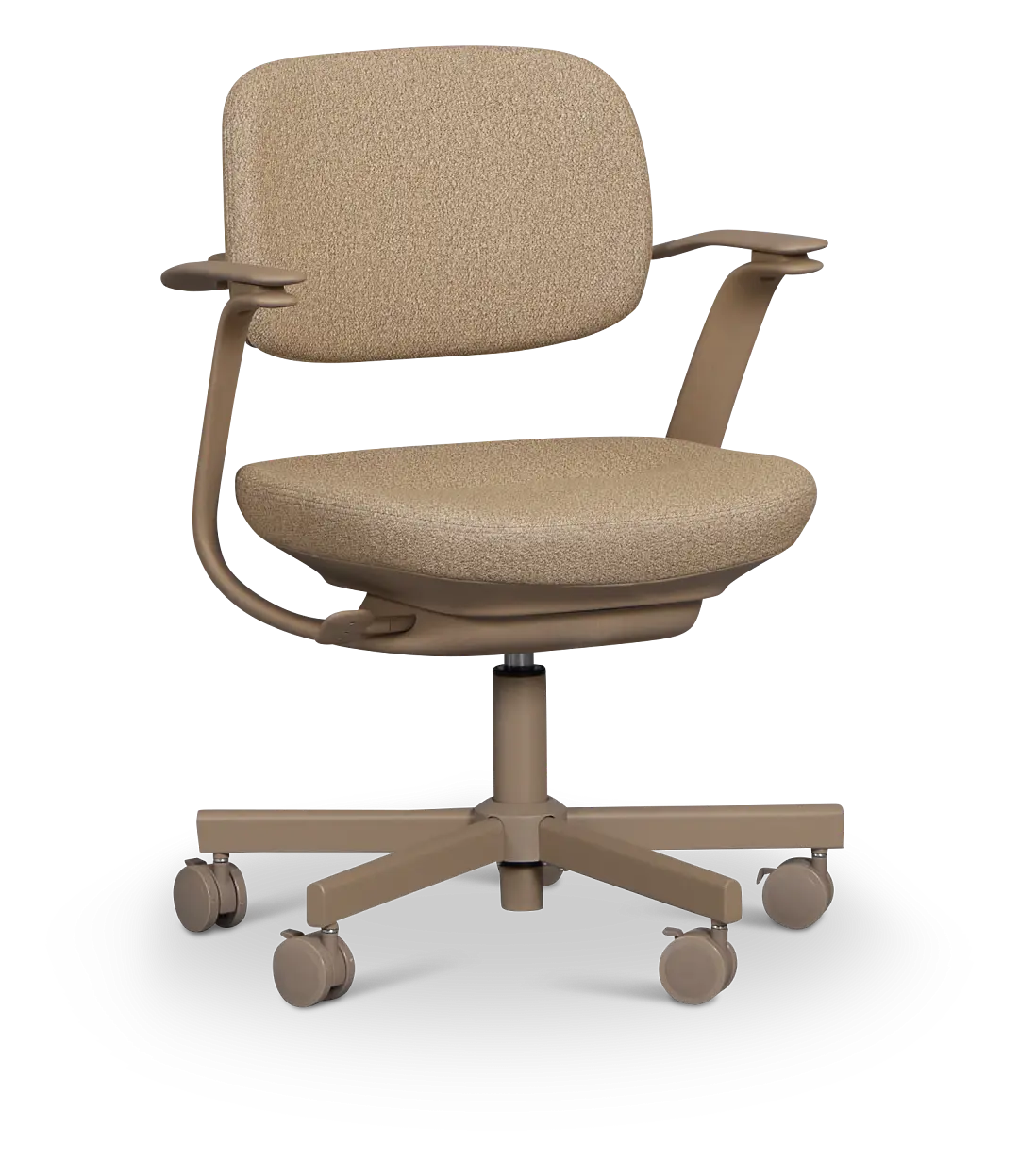 Belle Light Beige Upholstered Desk Chair Belle Light Beige Upholstered Desk Chair
