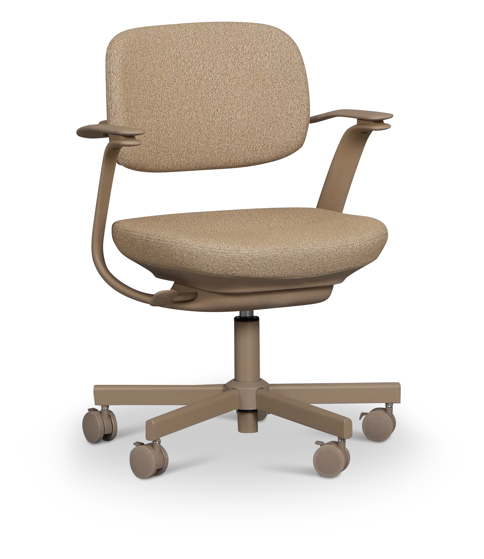 Belle Light Beige Upholstered Desk Chair Belle Light Beige Upholstered Desk Chair