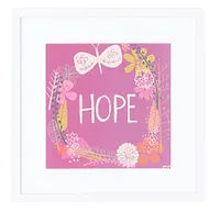 Hope Multicolored Framed Wall Art
