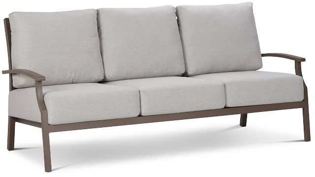 Raleigh Gray Aluminum Sofa (1)