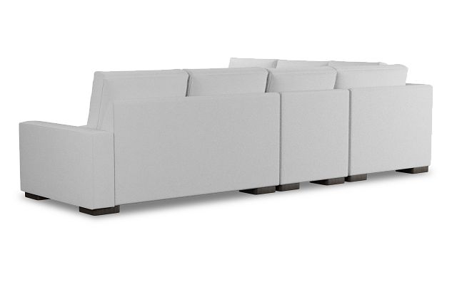 Edgewater Peyton White Medium Two-arm Sectional