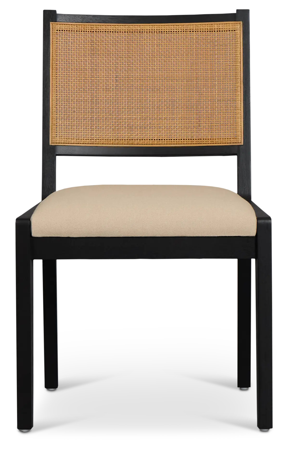 Pacific Black Woven Upholstered Side Chair Pacific Black Woven Upholstered Side Chair