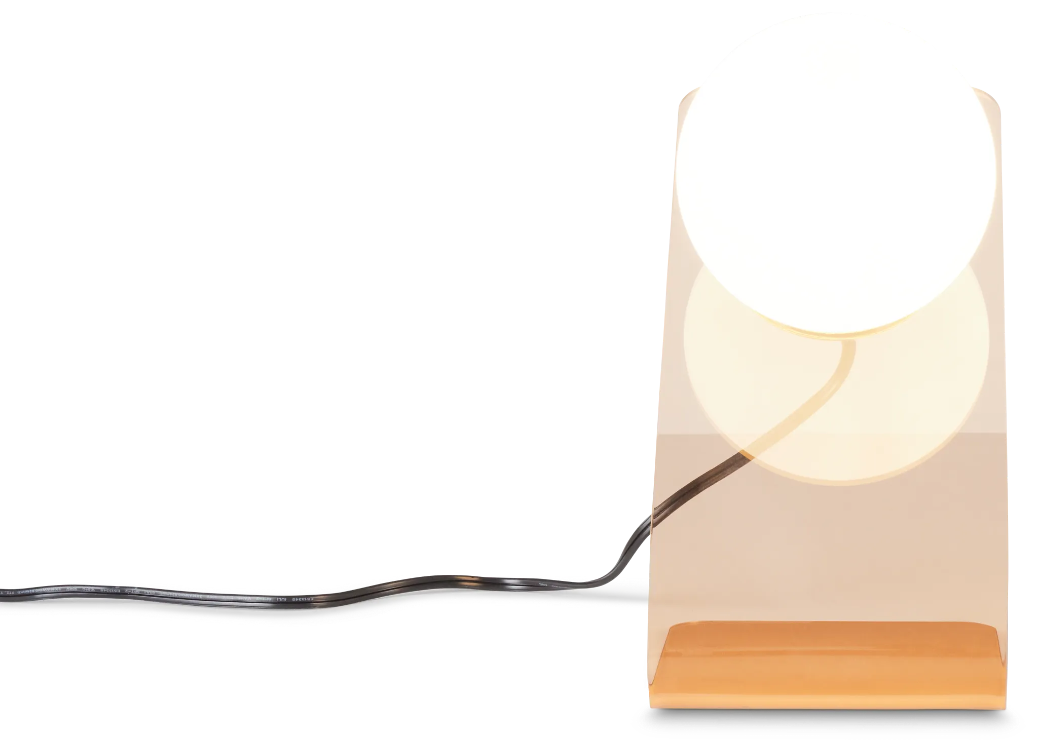 Cleon Orange Table Lamp