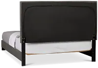 Flagler Gray Uph Panel Bed