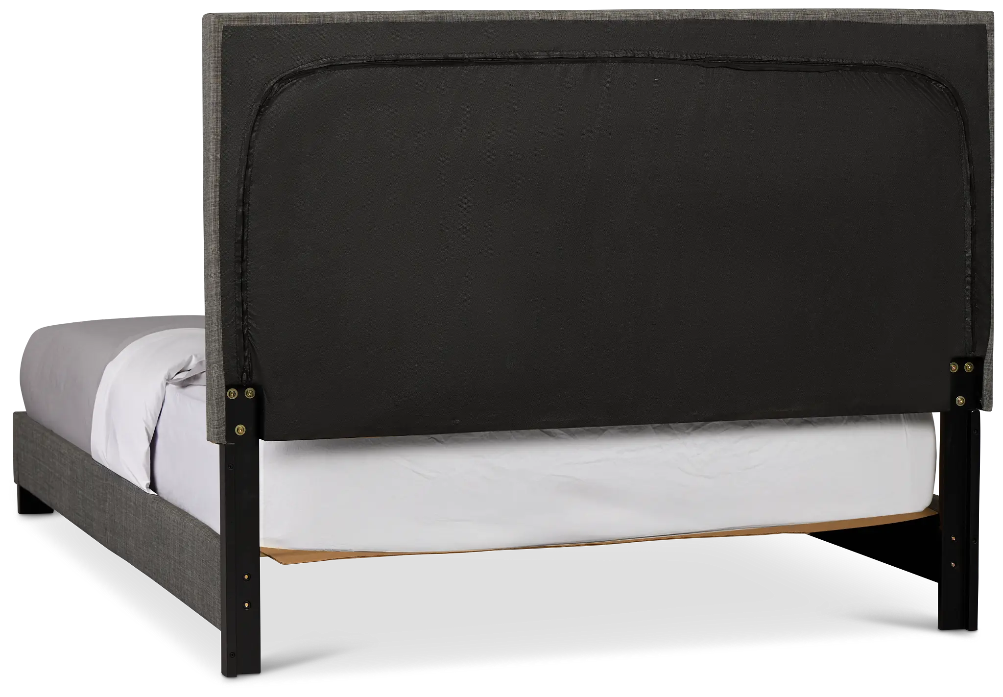 Flagler Gray Uph Panel Bed Flagler Gray Uph Panel Bed