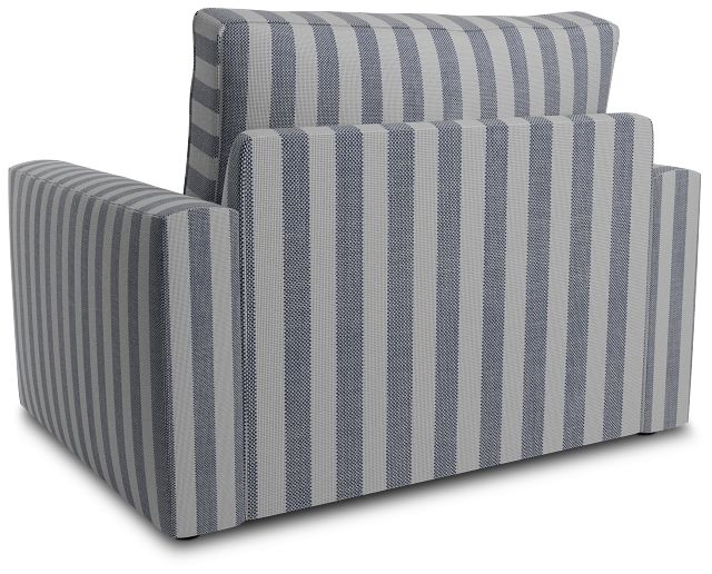 Siesta Sea Lane Dark Blue Fabric Cooling Memory Foam Sleeper