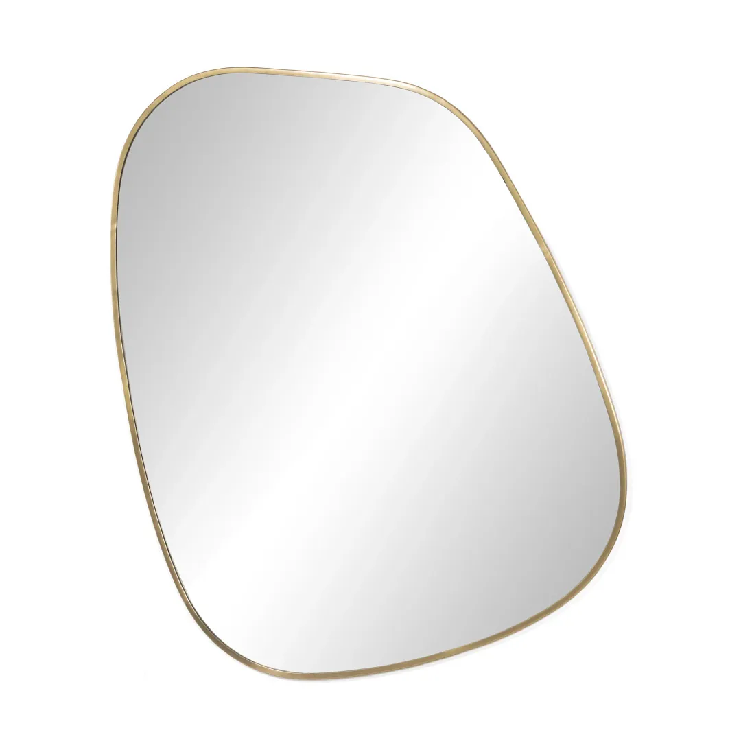 Four Hands Nona Brass Small Mirror