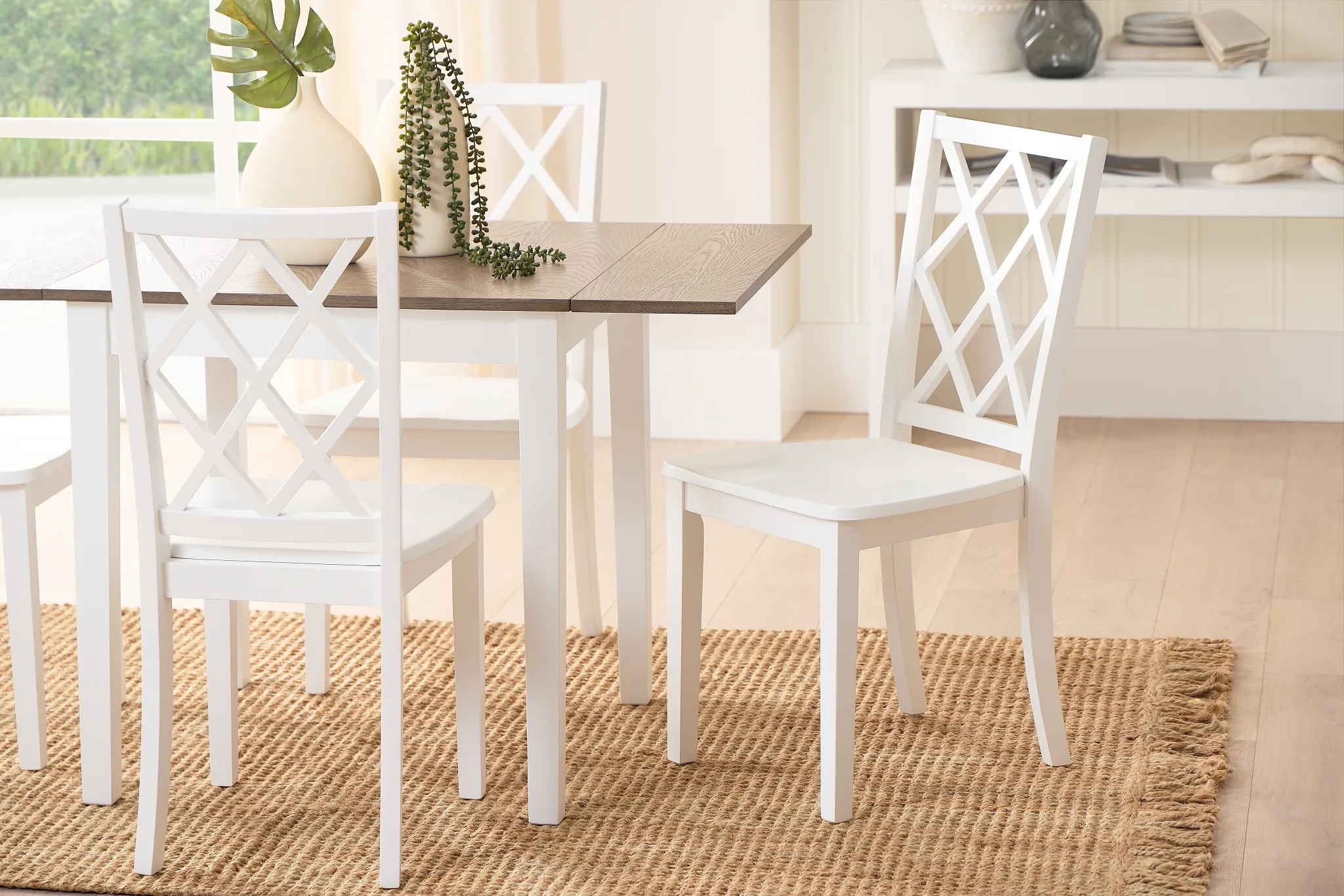 Edgartown White Side Chair