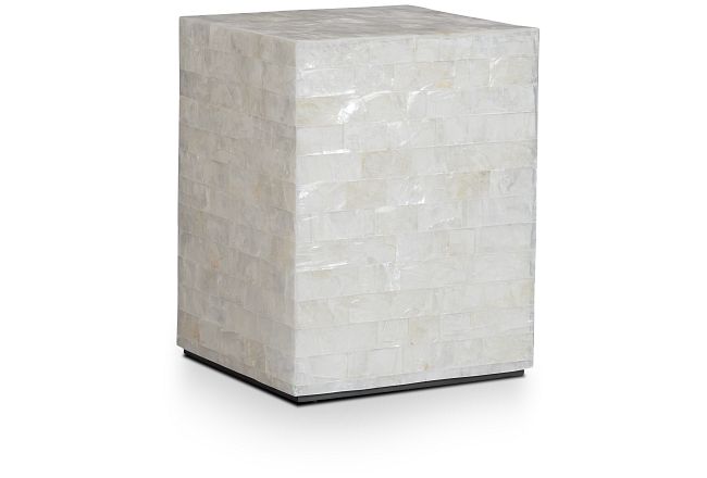 Levine Stone Chairside Table