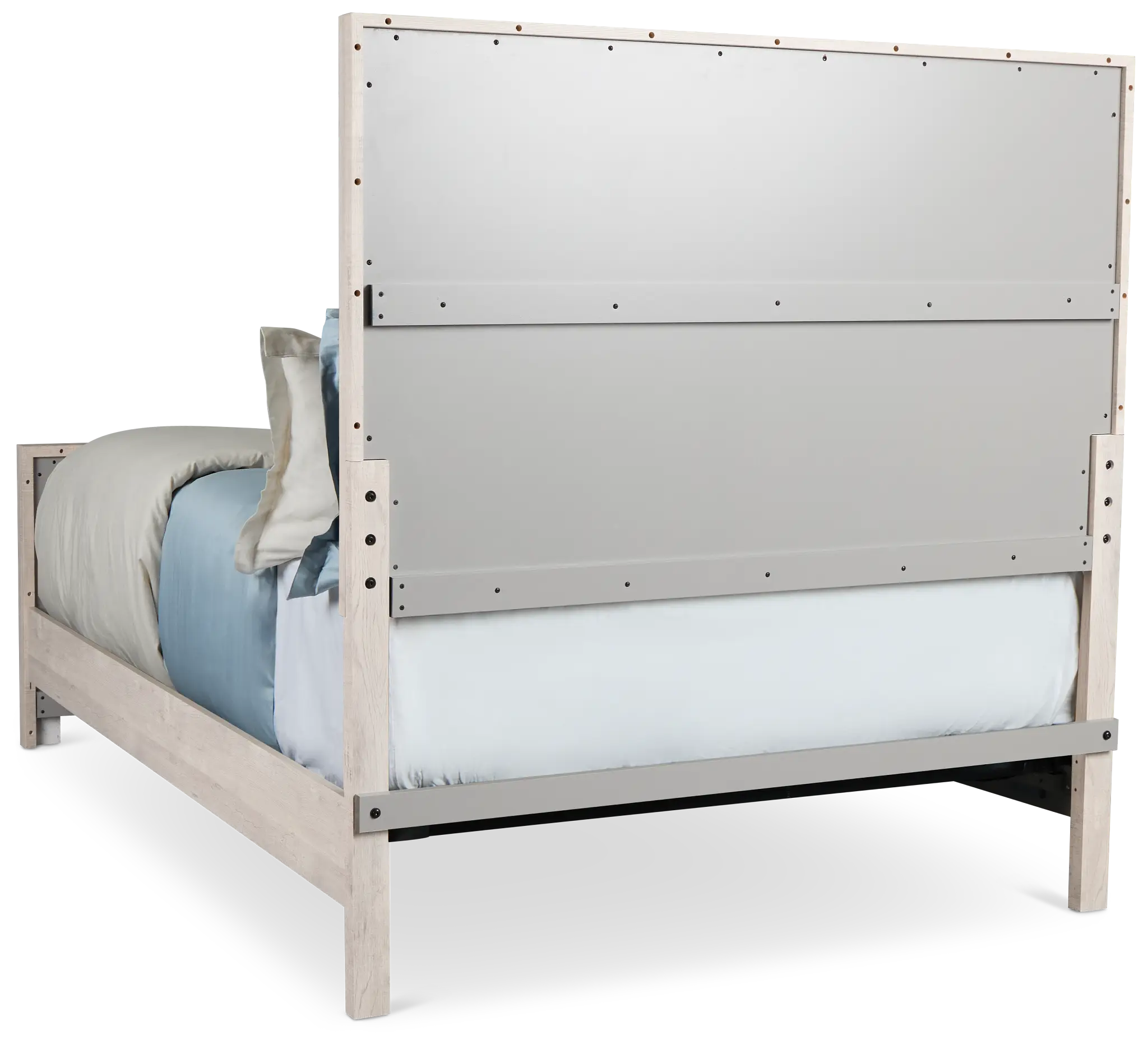Delray White Panel Bed Delray White Panel Bed