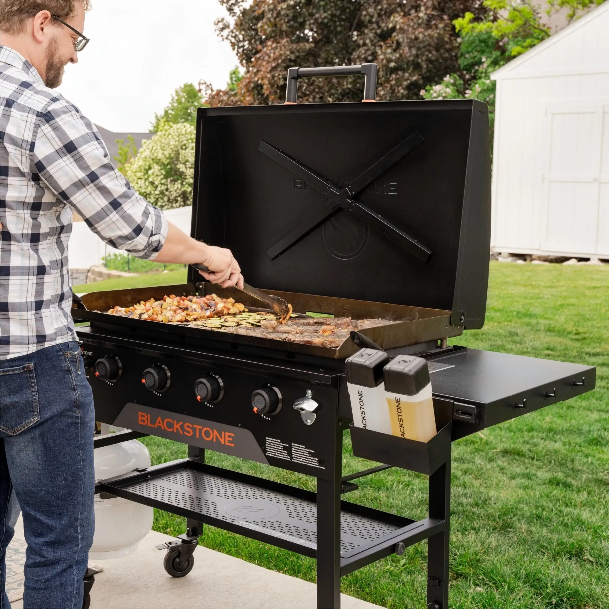 Blackstone Omnivore 36" Gas Griddle With Hood Blackstone Omnivore 36" Gas Griddle With Hood