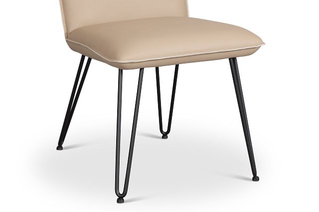 Demi Taupe Upholstered Side Chair