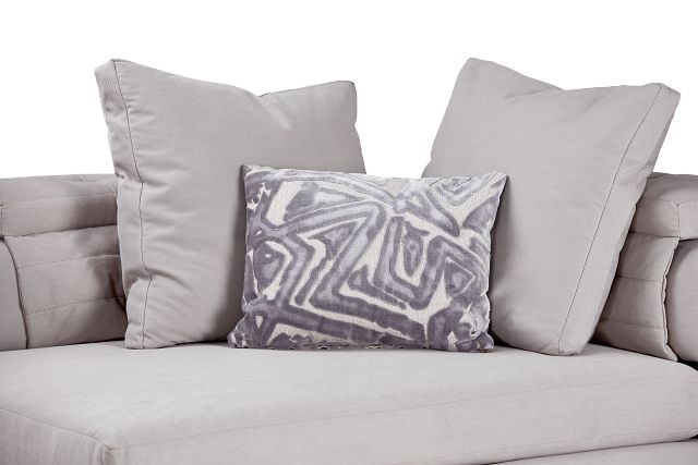 Merrick Gray Fabric Small Sofa