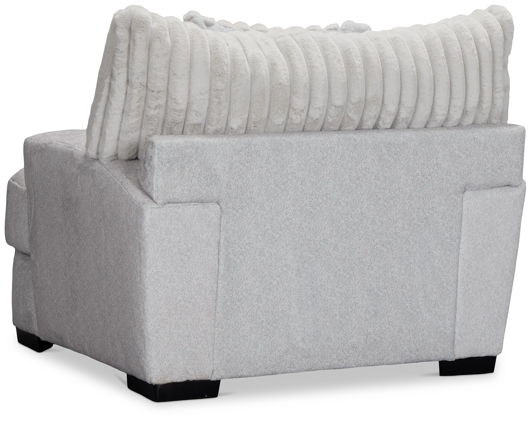 Kylie Light Gray Fabric Chair