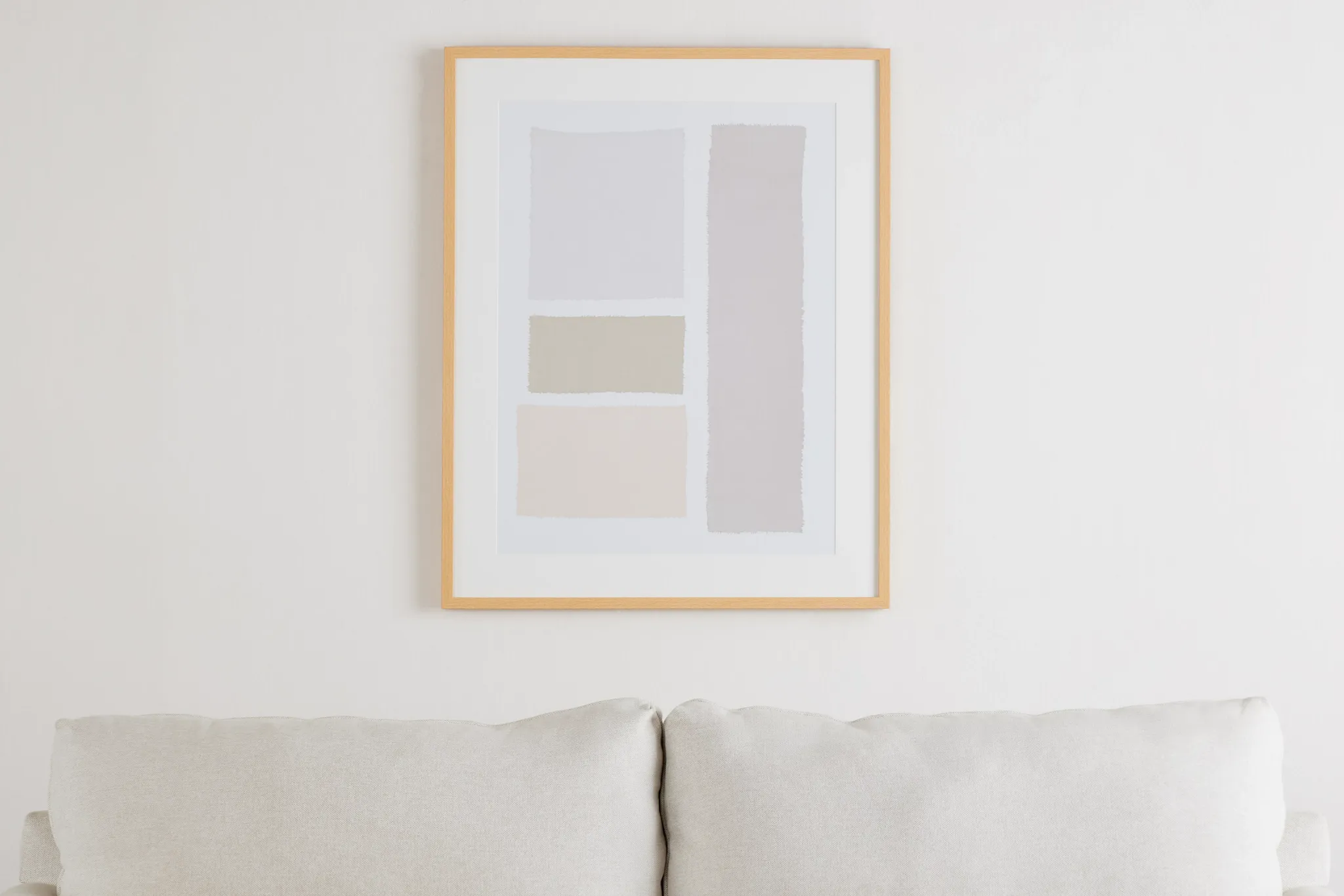 Jaden Beige Framed Wall Art