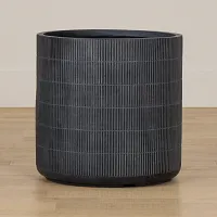 Lilani Black Large Planter