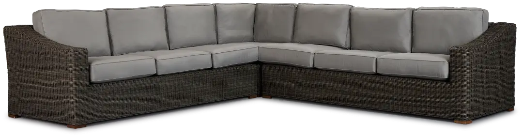 Canyon Gray Large Two-arm Sectional Canyon Gray Large Two-arm Sectional