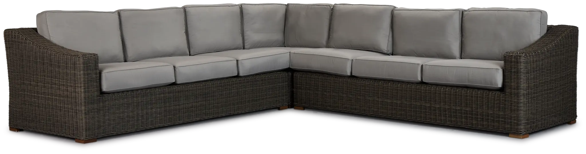 Canyon Gray Large Two-arm Sectional Canyon Gray Large Two-arm Sectional