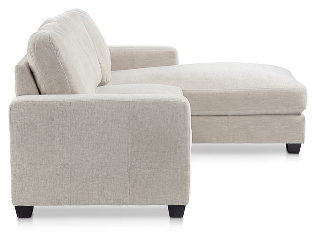 Estelle Beige Fabric Right Chaise Sectional (0)