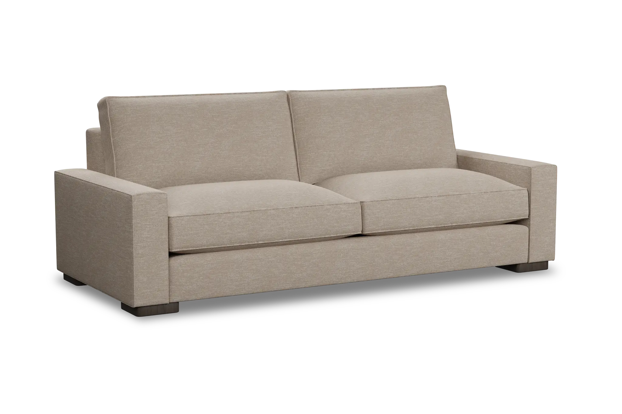 Edgewater Victory Taupe 96" Sofa W/ 2 Cushions Edgewater Victory Taupe 96" Sofa W/ 2 Cushions