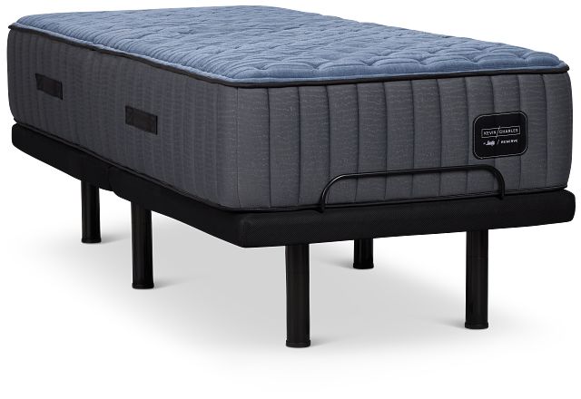 Kevin Charles By Sealy Reserve Lux Firm Deluxe Adjustable Mattress Set