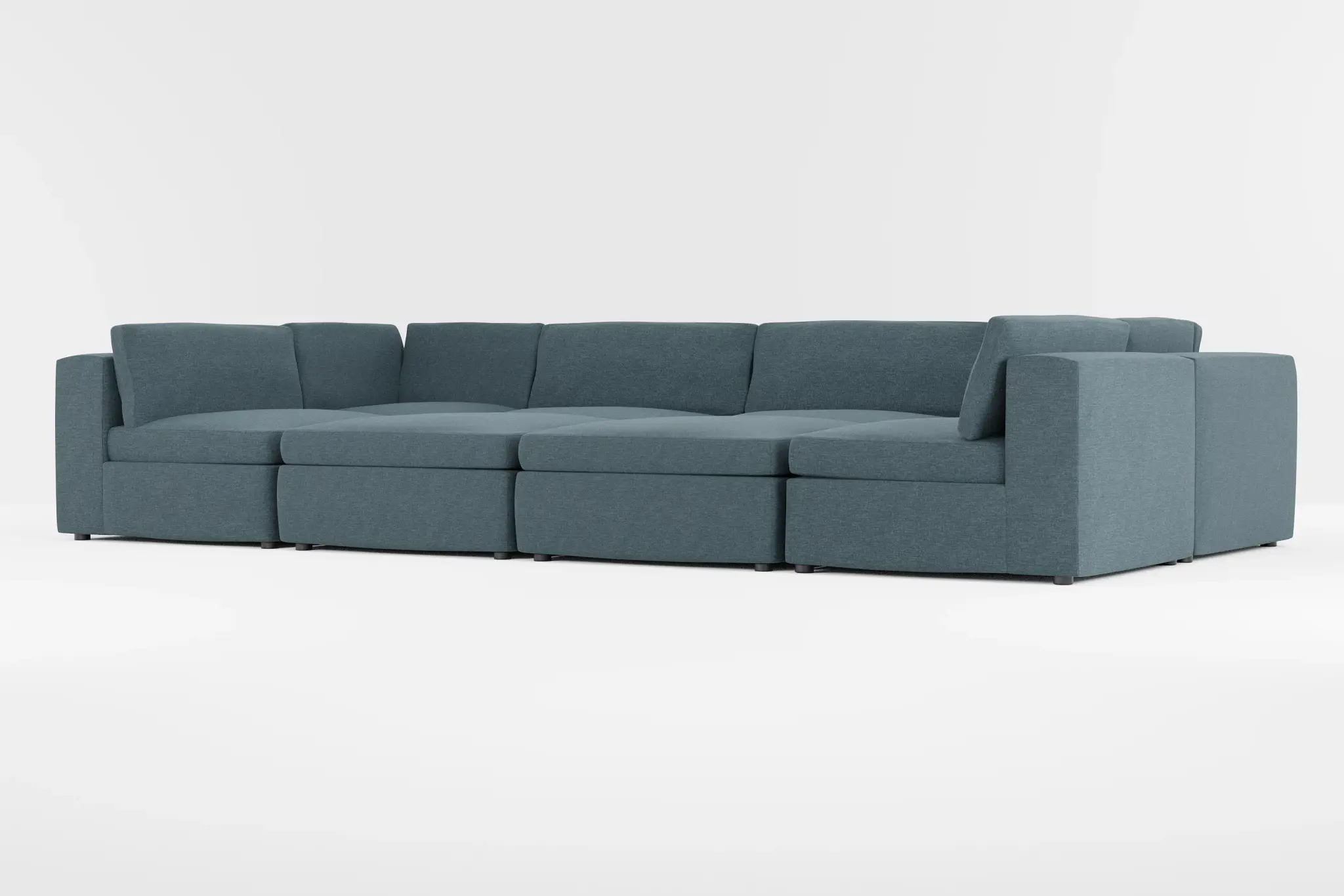 Destin Elevation Dark Blue Fabric 8-piece Pit Sectional Destin Elevation Dark Blue Fabric 8-piece Pit Sectional