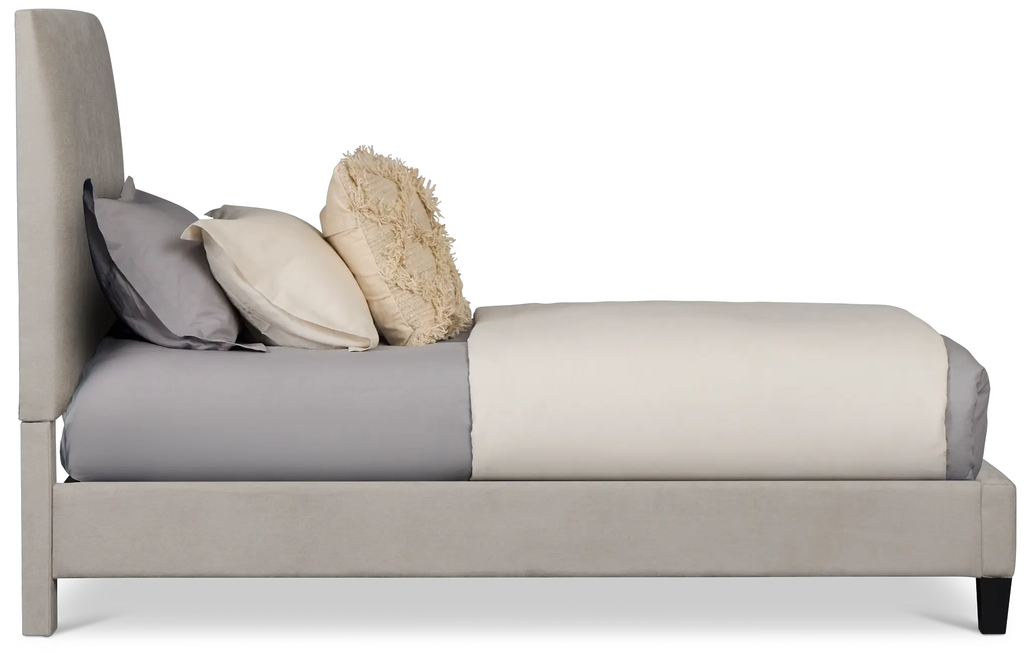 Lucy Light Gray Uph Platform Bed Lucy Light Gray Uph Platform Bed