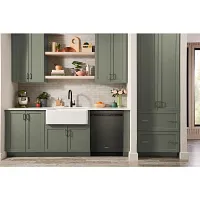 Kitchenaid 424 Series Black Built In Dishwasher