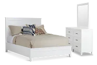 Nantucket White Panel Bedroom