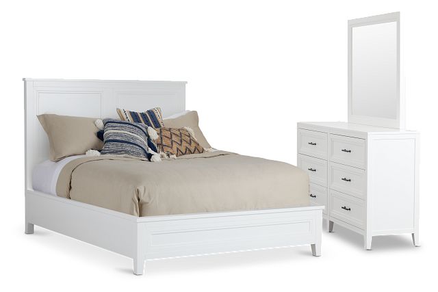 Nantucket White Panel Bedroom