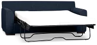Sinclair Dark Blue Fabric Cooling Memory Foam Sleeper